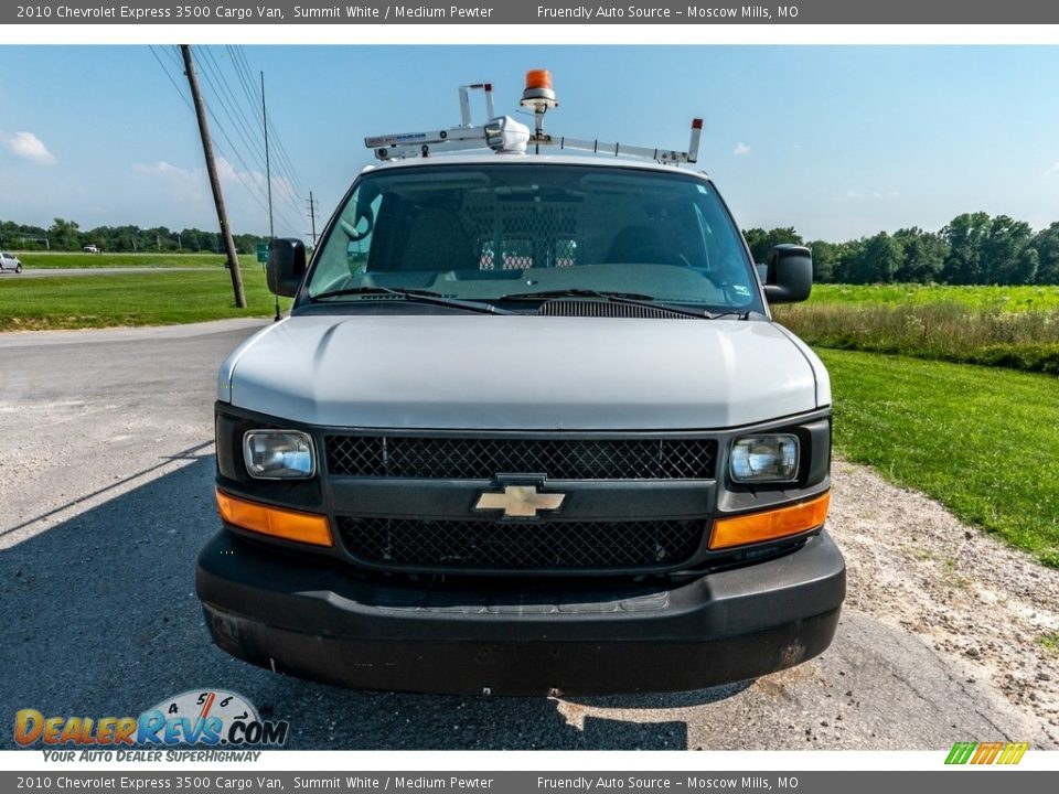 2010 Chevrolet Express 3500 Cargo Van Summit White / Medium Pewter Photo #17