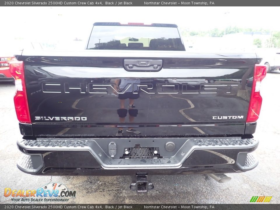 2020 Chevrolet Silverado 2500HD Custom Crew Cab 4x4 Black / Jet Black Photo #5