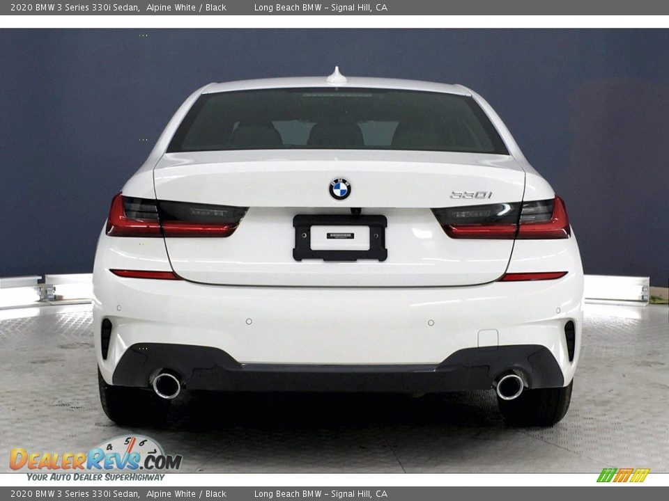 2020 BMW 3 Series 330i Sedan Alpine White / Black Photo #4