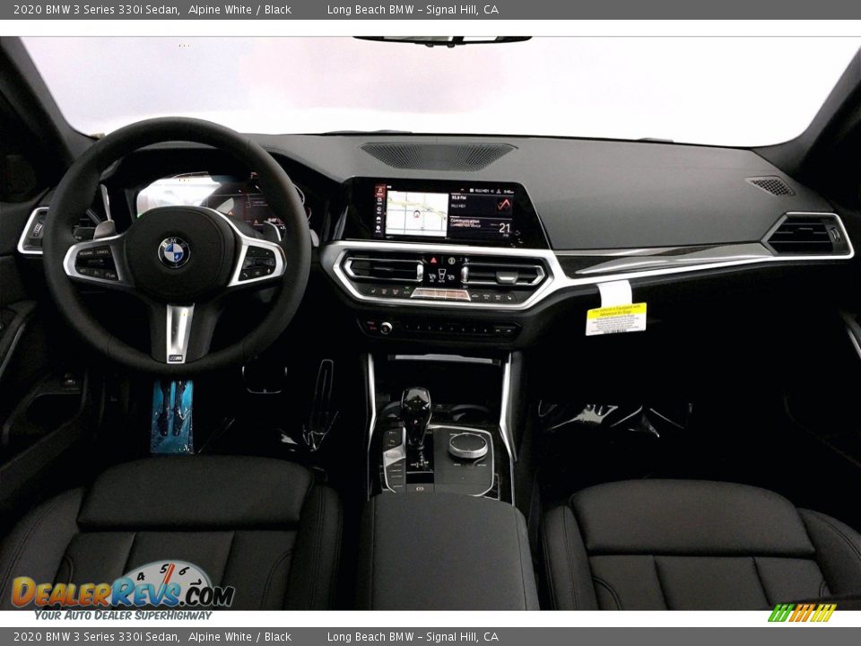 Black Interior - 2020 BMW 3 Series 330i Sedan Photo #5