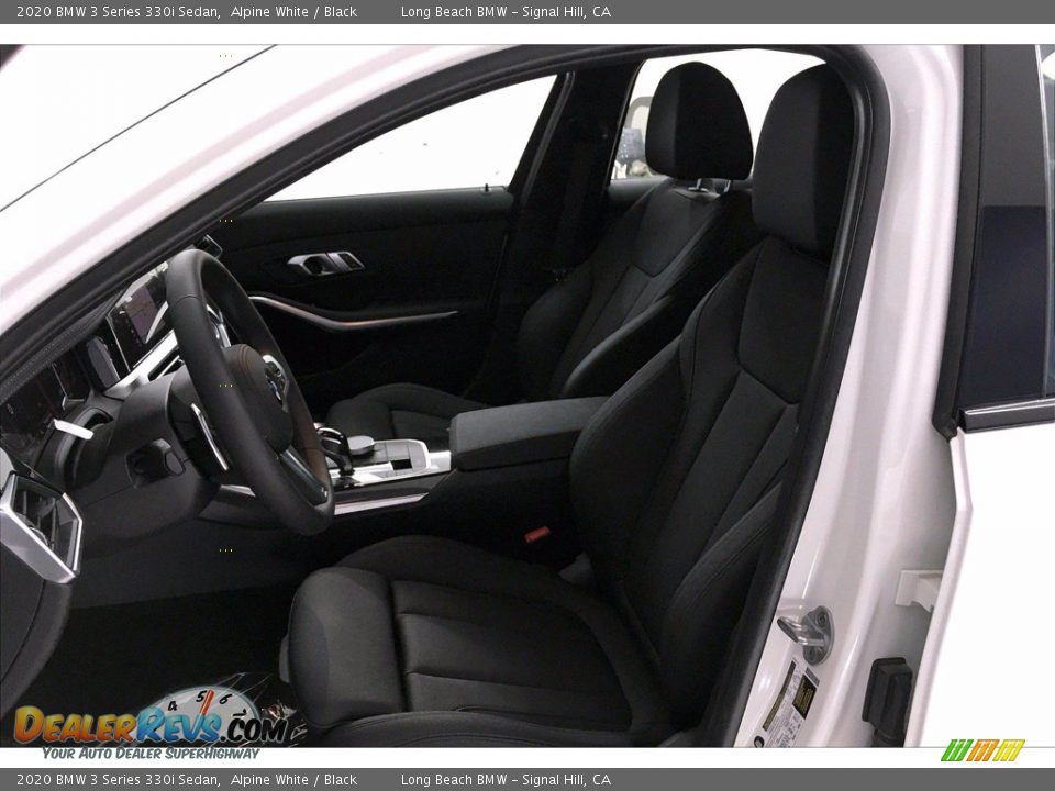 2020 BMW 3 Series 330i Sedan Alpine White / Black Photo #9