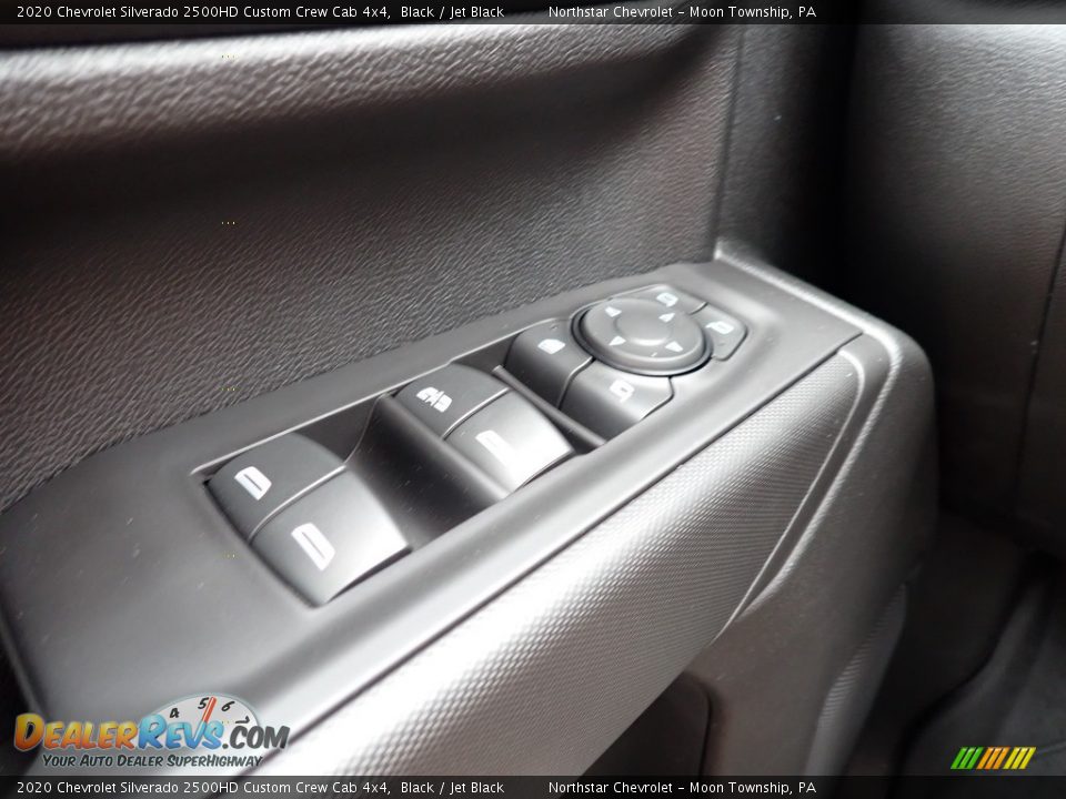 2020 Chevrolet Silverado 2500HD Custom Crew Cab 4x4 Black / Jet Black Photo #20