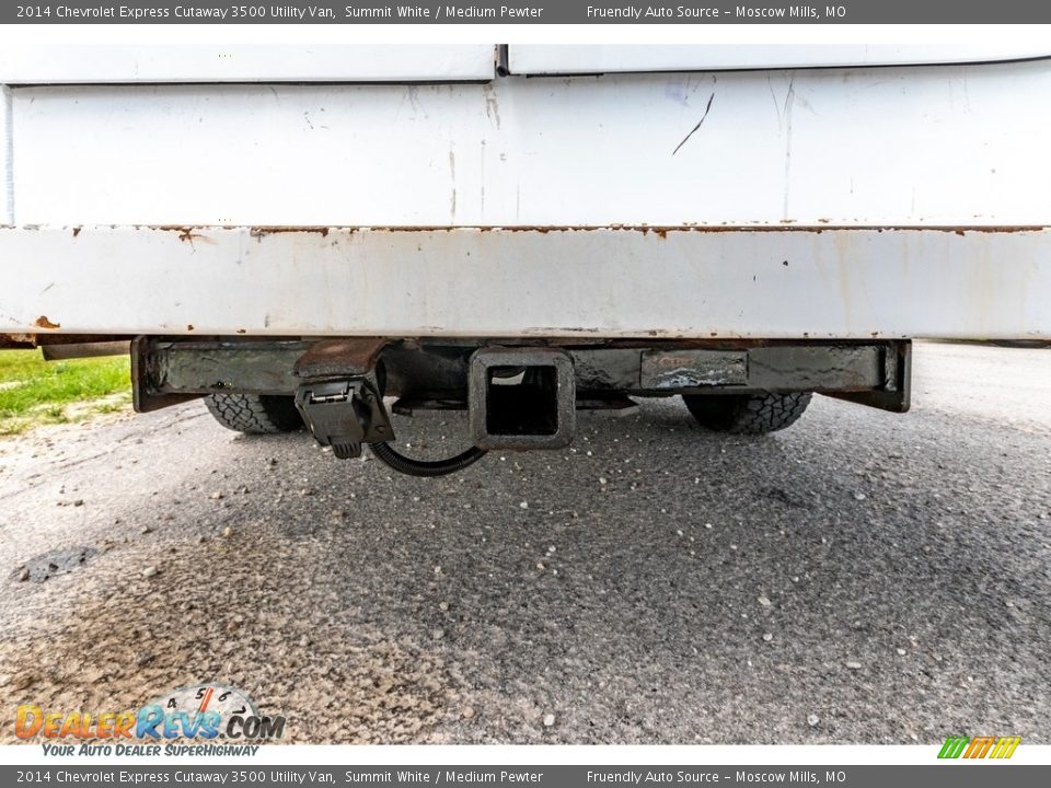 2014 Chevrolet Express Cutaway 3500 Utility Van Summit White / Medium Pewter Photo #14