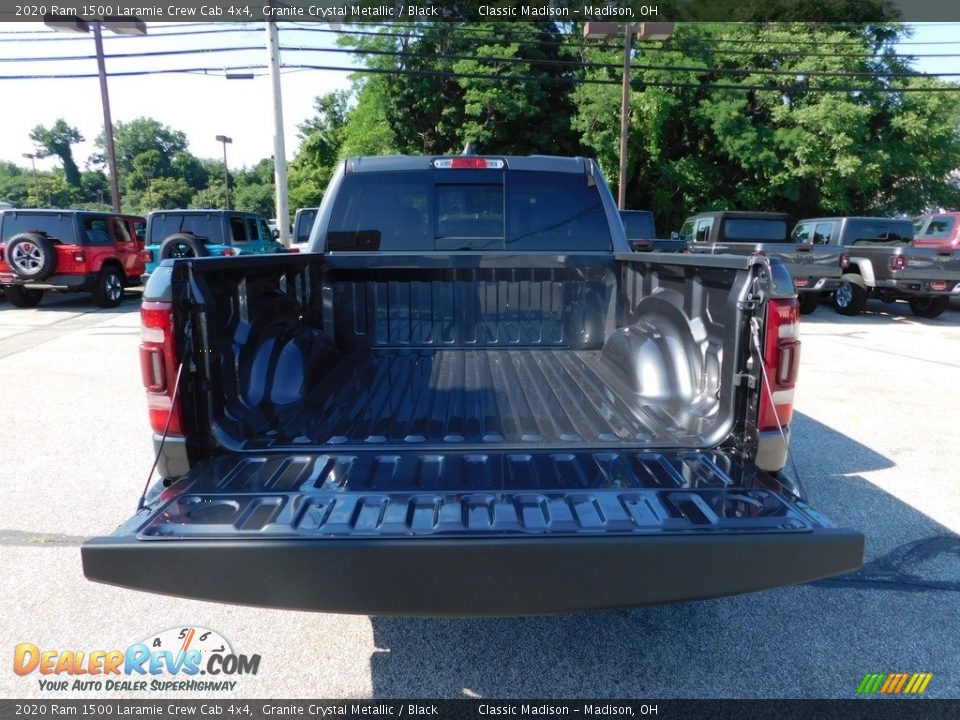 2020 Ram 1500 Laramie Crew Cab 4x4 Granite Crystal Metallic / Black Photo #7