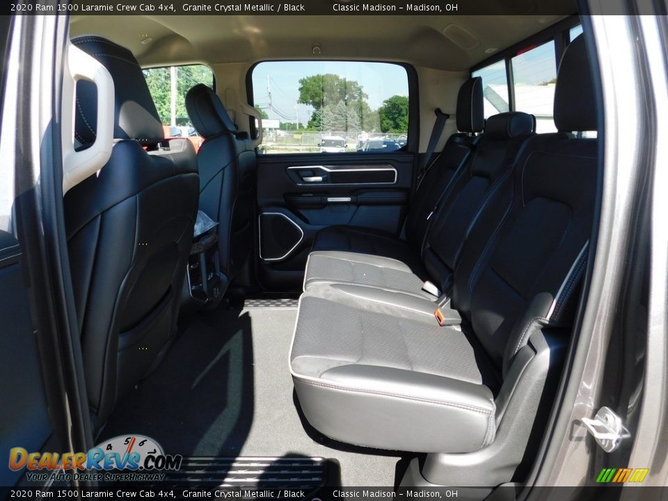 2020 Ram 1500 Laramie Crew Cab 4x4 Granite Crystal Metallic / Black Photo #11