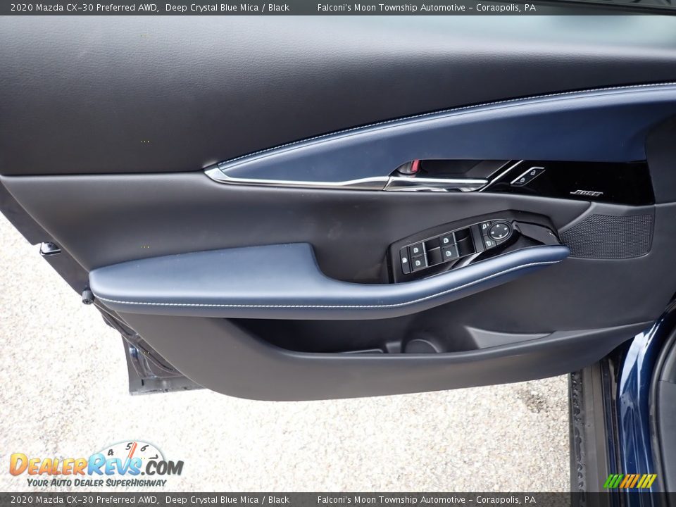 2020 Mazda CX-30 Preferred AWD Deep Crystal Blue Mica / Black Photo #11