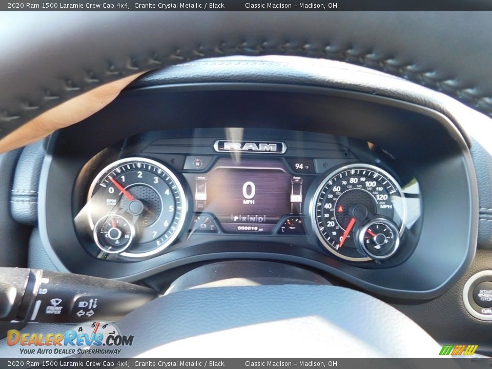 2020 Ram 1500 Laramie Crew Cab 4x4 Gauges Photo #13