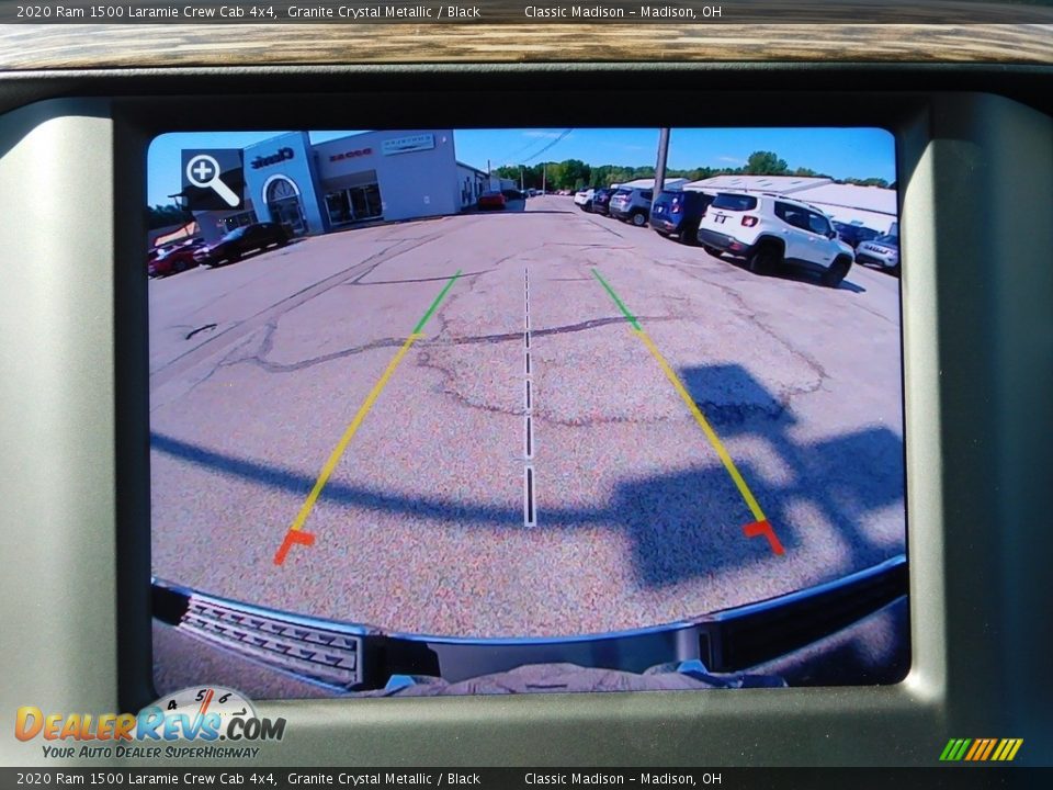 2020 Ram 1500 Laramie Crew Cab 4x4 Granite Crystal Metallic / Black Photo #15