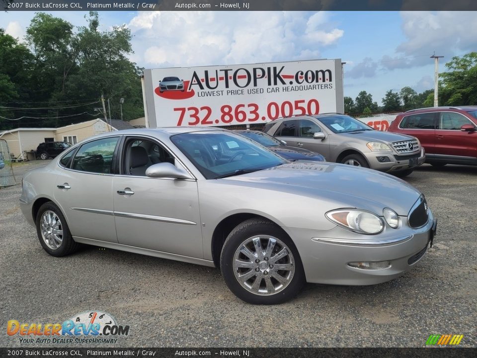 2007 Buick LaCrosse CXL Platinum Metallic / Gray Photo #1