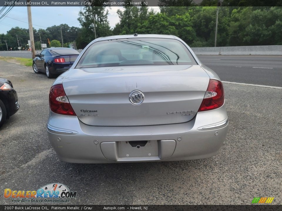 2007 Buick LaCrosse CXL Platinum Metallic / Gray Photo #4