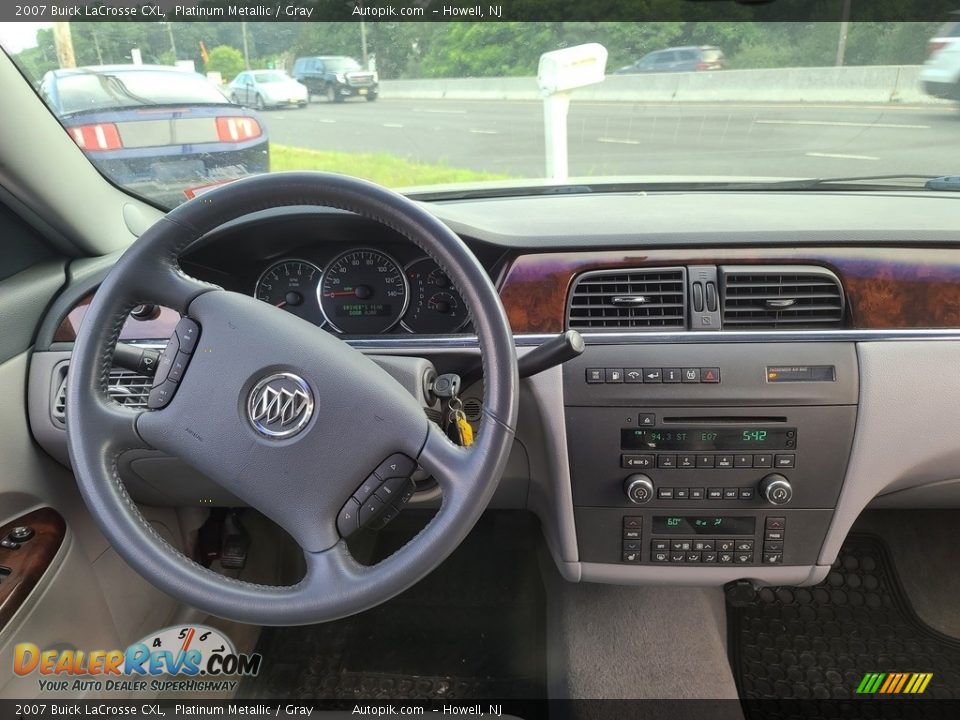 2007 Buick LaCrosse CXL Platinum Metallic / Gray Photo #11