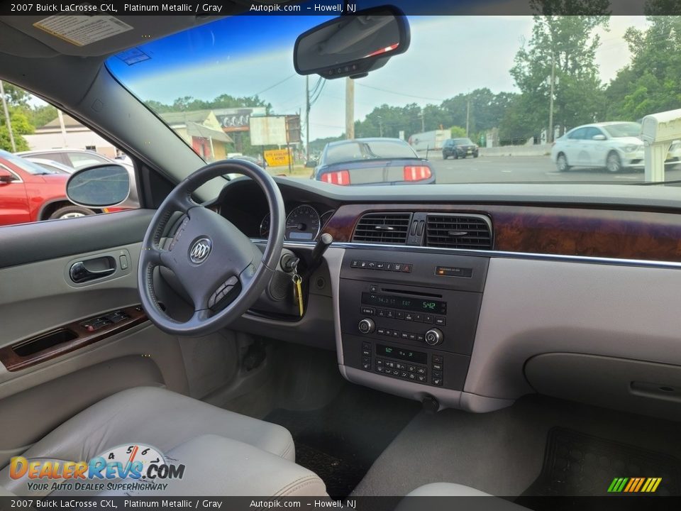 2007 Buick LaCrosse CXL Platinum Metallic / Gray Photo #12