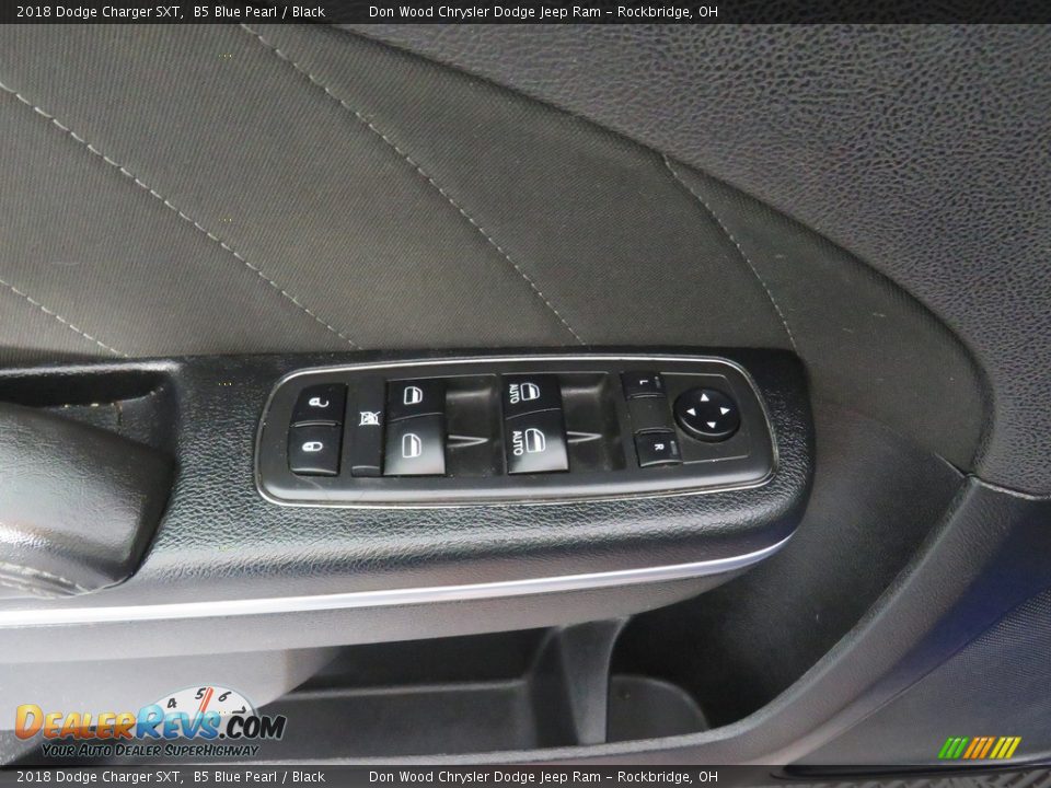 2018 Dodge Charger SXT B5 Blue Pearl / Black Photo #18