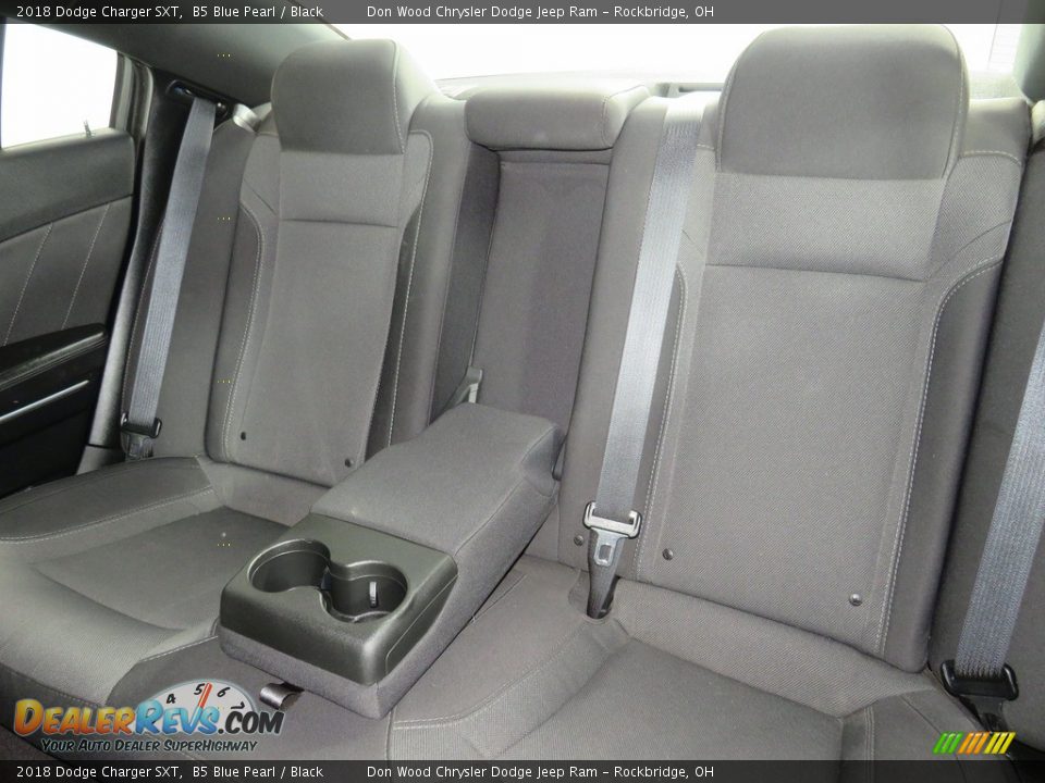2018 Dodge Charger SXT B5 Blue Pearl / Black Photo #22