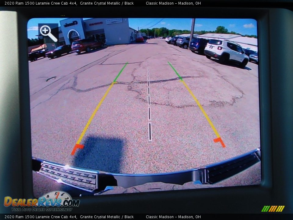 2020 Ram 1500 Laramie Crew Cab 4x4 Granite Crystal Metallic / Black Photo #15