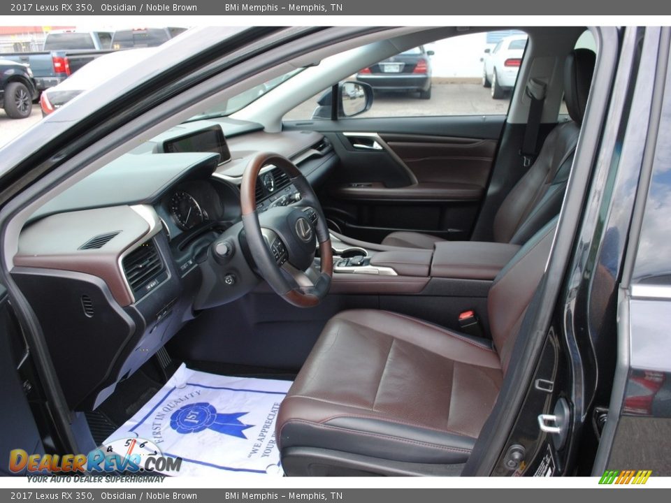 Front Seat of 2017 Lexus RX 350 Photo #14