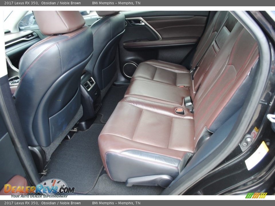 Rear Seat of 2017 Lexus RX 350 Photo #28