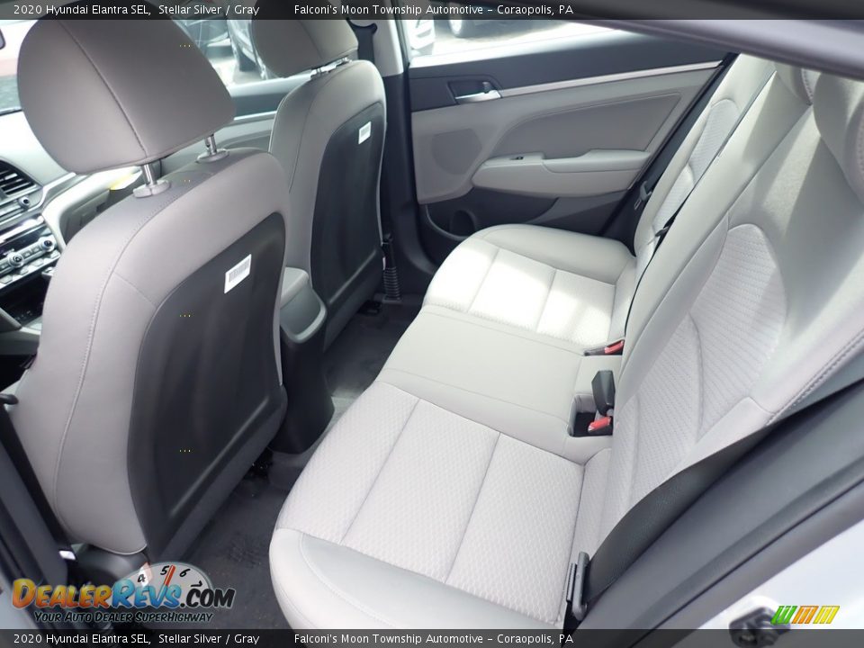 2020 Hyundai Elantra SEL Stellar Silver / Gray Photo #8
