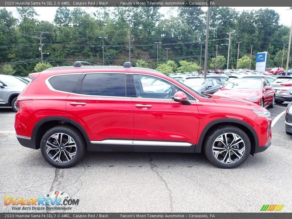 2020 Hyundai Santa Fe SEL 2.0 AWD Calypso Red / Black Photo #1