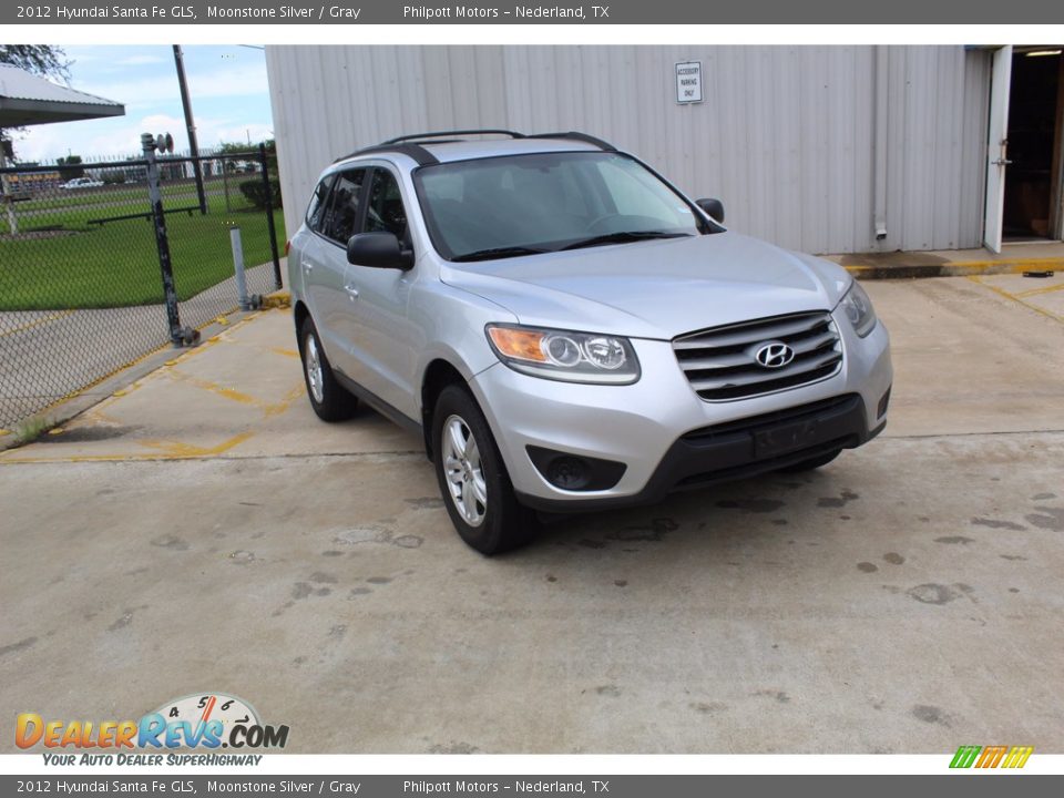 2012 Hyundai Santa Fe GLS Moonstone Silver / Gray Photo #2