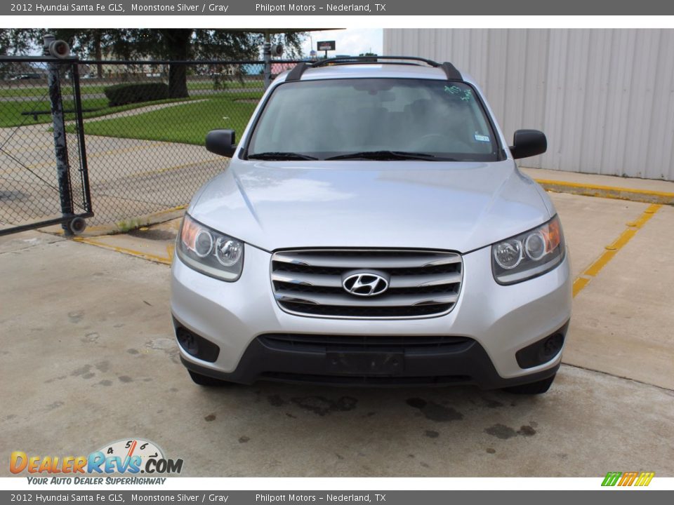 2012 Hyundai Santa Fe GLS Moonstone Silver / Gray Photo #3