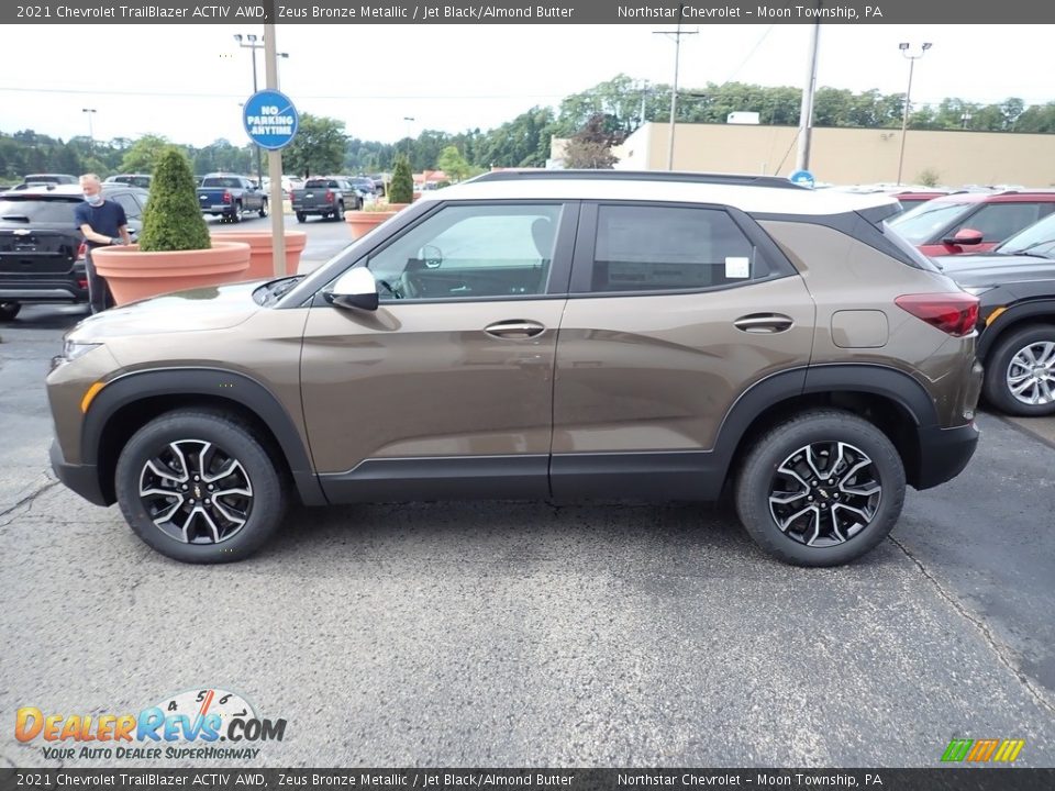 Zeus Bronze Metallic 2021 Chevrolet TrailBlazer ACTIV AWD Photo #3