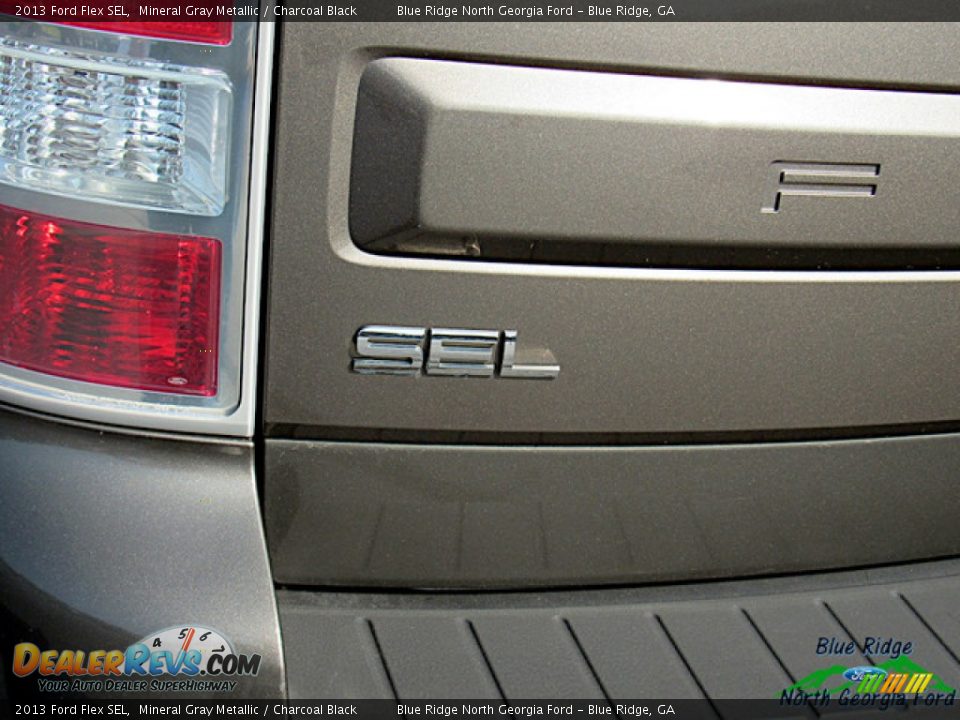 2013 Ford Flex SEL Mineral Gray Metallic / Charcoal Black Photo #30