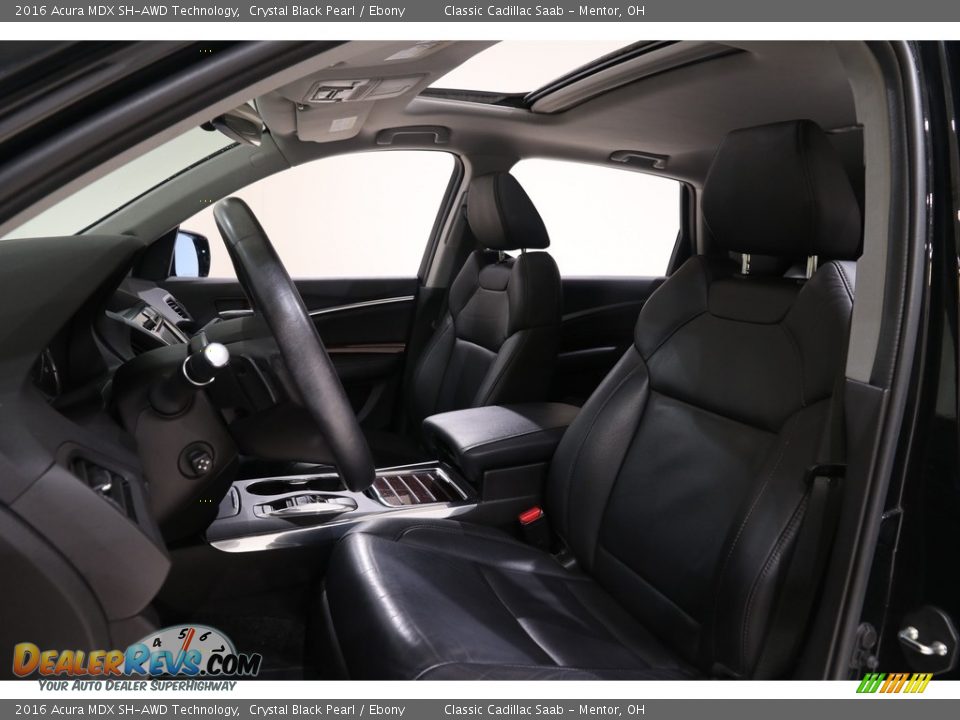 2016 Acura MDX SH-AWD Technology Crystal Black Pearl / Ebony Photo #5