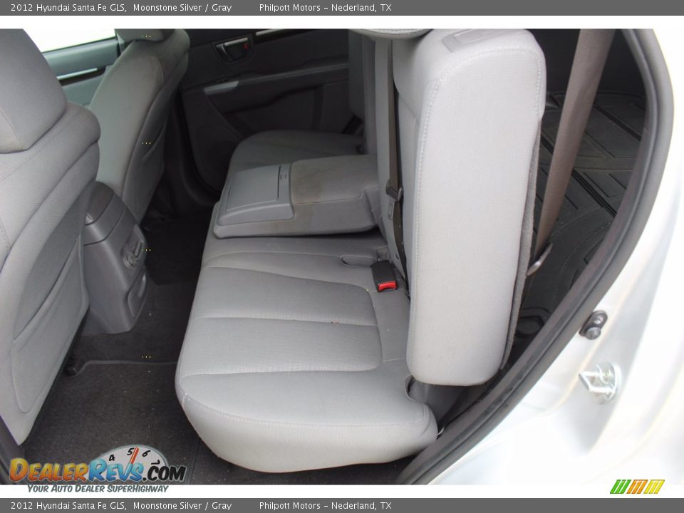 2012 Hyundai Santa Fe GLS Moonstone Silver / Gray Photo #18