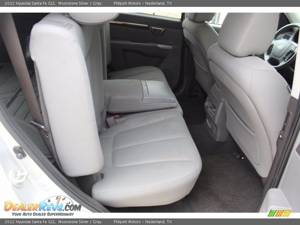 2012 Hyundai Santa Fe GLS Moonstone Silver / Gray Photo #23