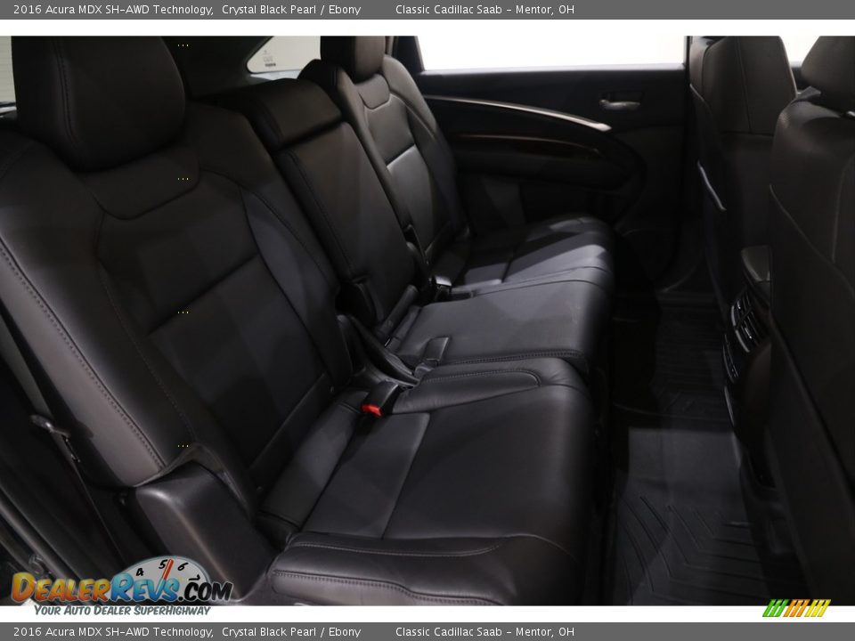 2016 Acura MDX SH-AWD Technology Crystal Black Pearl / Ebony Photo #17