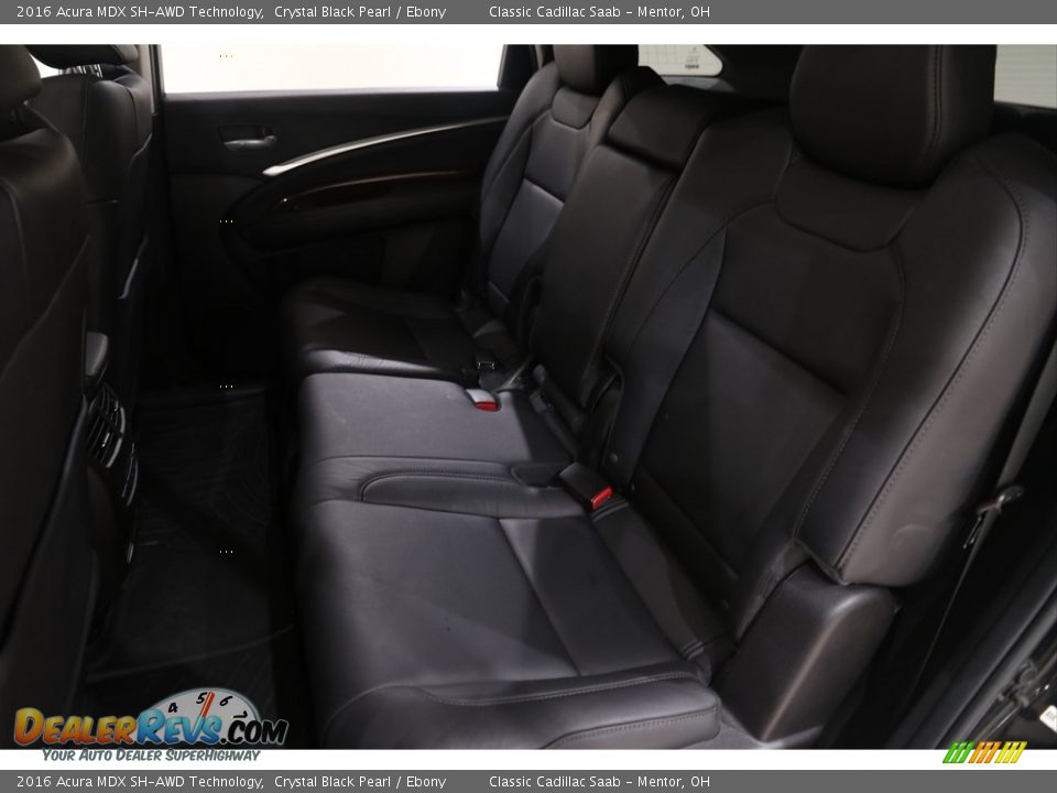 2016 Acura MDX SH-AWD Technology Crystal Black Pearl / Ebony Photo #18