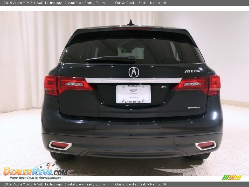 2016 Acura MDX SH-AWD Technology Crystal Black Pearl / Ebony Photo #20