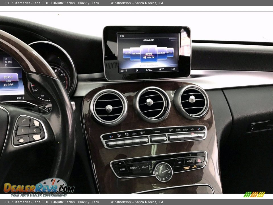 Controls of 2017 Mercedes-Benz C 300 4Matic Sedan Photo #5