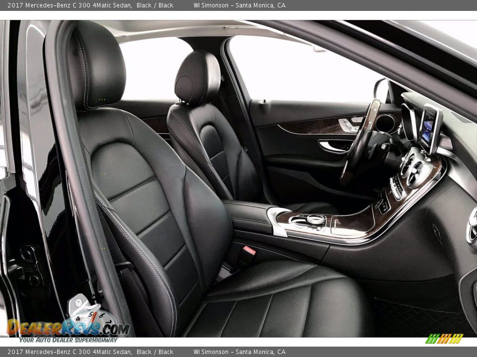 Front Seat of 2017 Mercedes-Benz C 300 4Matic Sedan Photo #6