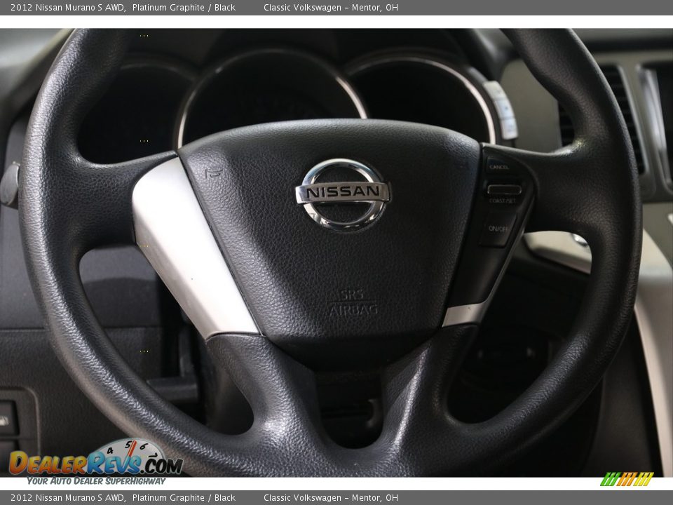 2012 Nissan Murano S AWD Platinum Graphite / Black Photo #7