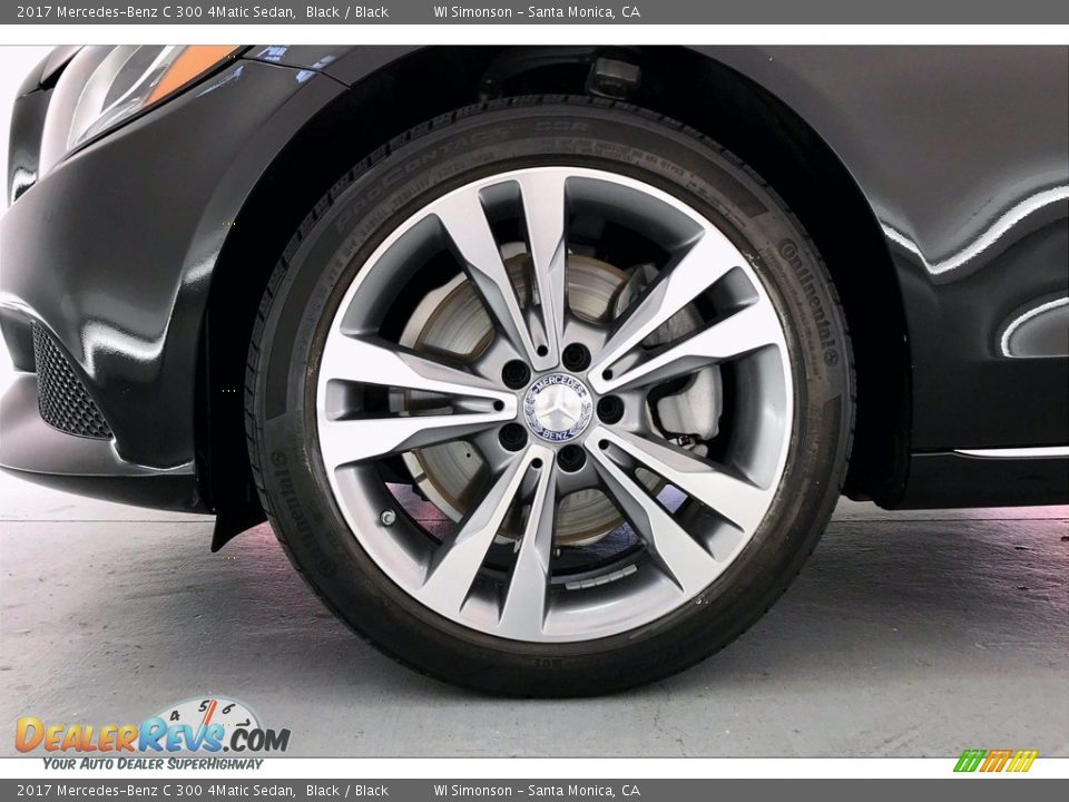 2017 Mercedes-Benz C 300 4Matic Sedan Wheel Photo #8