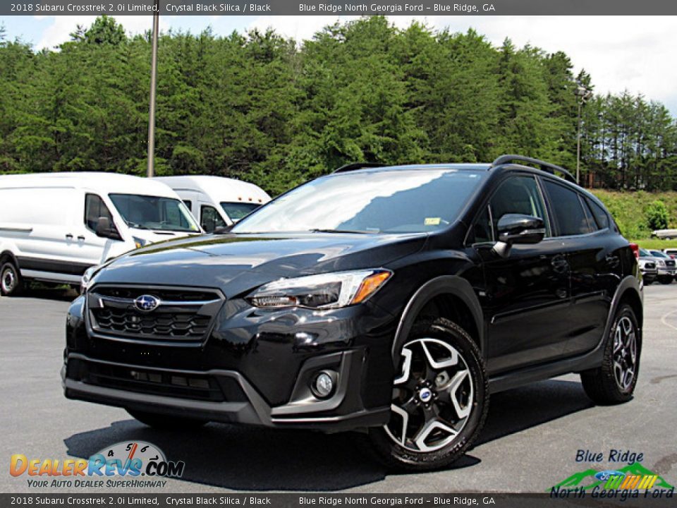 2018 Subaru Crosstrek 2.0i Limited Crystal Black Silica / Black Photo #1