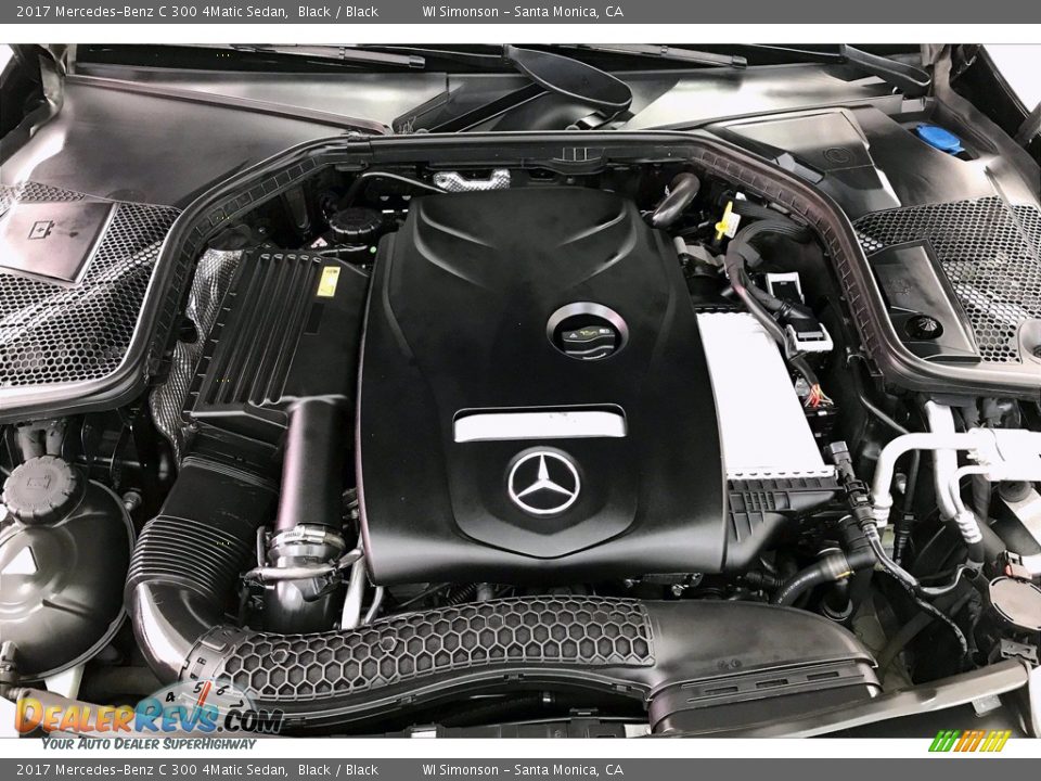 2017 Mercedes-Benz C 300 4Matic Sedan 2.0 Liter DI Turbocharged DOHC 16-Valve VVT 4 Cylinder Engine Photo #9