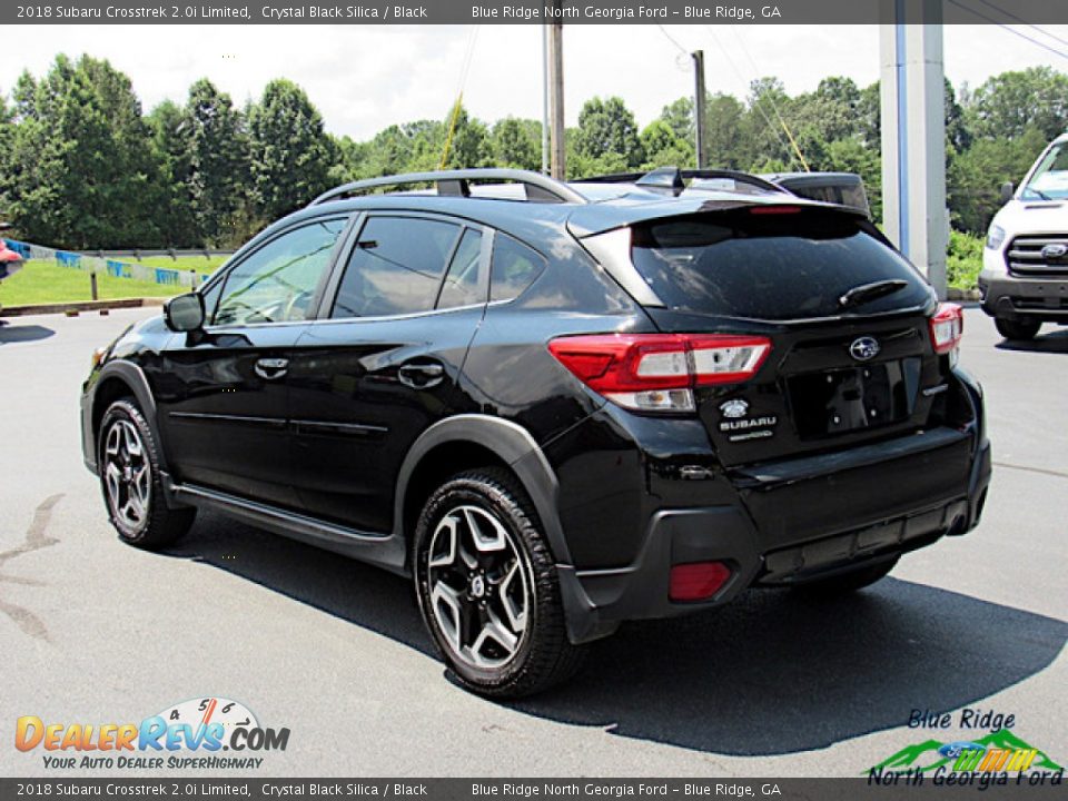 2018 Subaru Crosstrek 2.0i Limited Crystal Black Silica / Black Photo #3