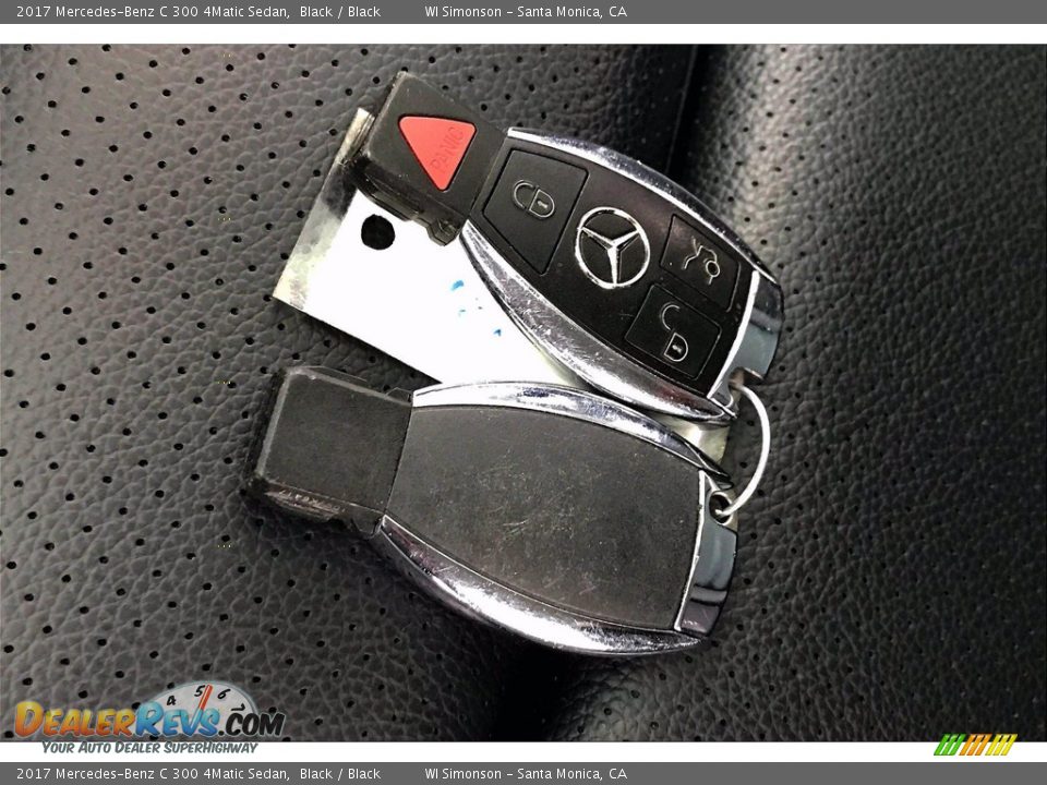 Keys of 2017 Mercedes-Benz C 300 4Matic Sedan Photo #11