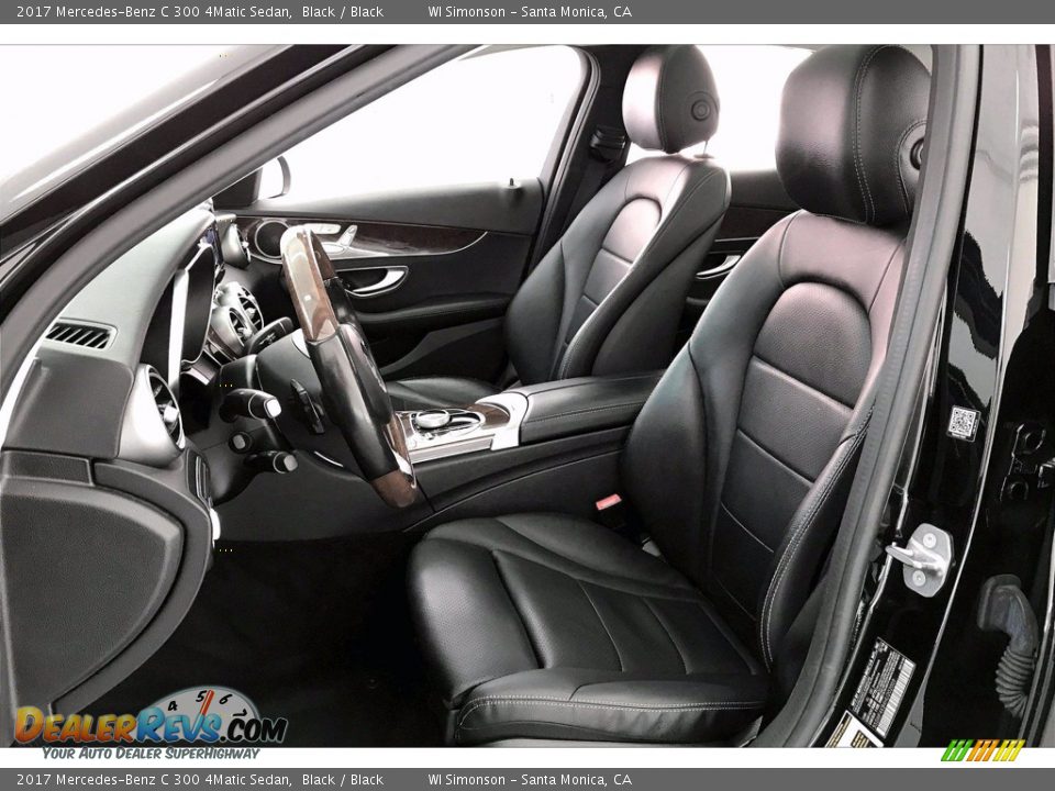 Front Seat of 2017 Mercedes-Benz C 300 4Matic Sedan Photo #14