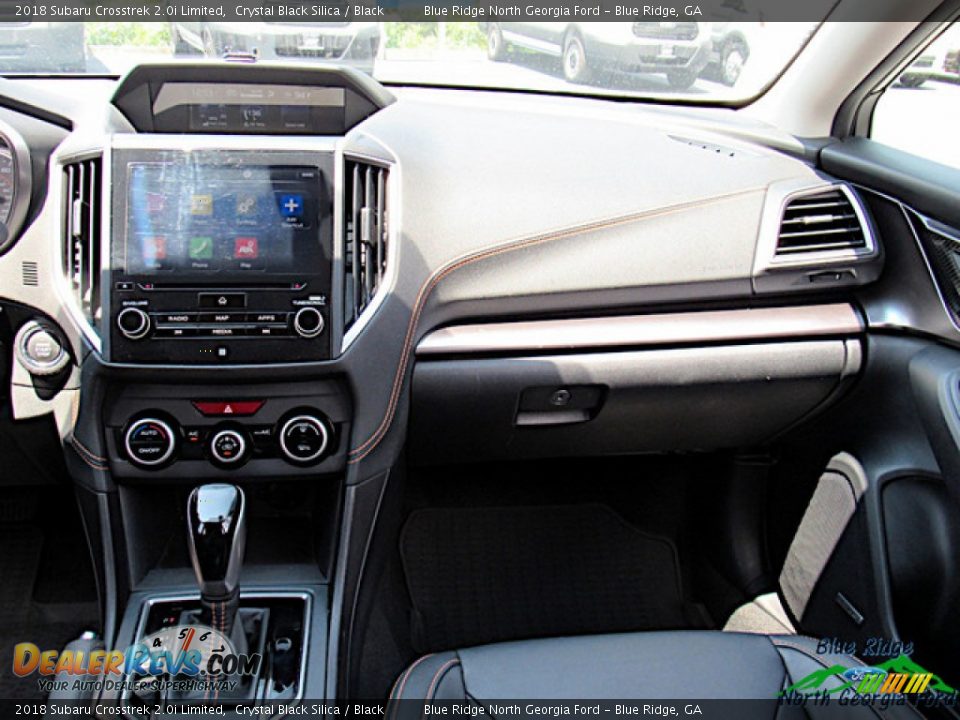 2018 Subaru Crosstrek 2.0i Limited Crystal Black Silica / Black Photo #16