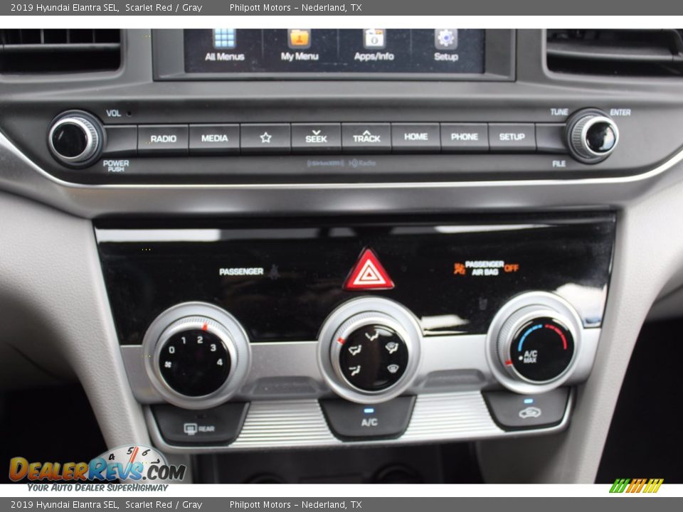 2019 Hyundai Elantra SEL Scarlet Red / Gray Photo #21