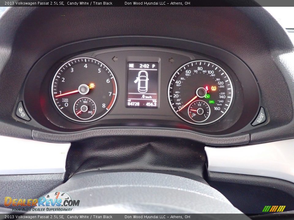 2013 Volkswagen Passat 2.5L SE Candy White / Titan Black Photo #26