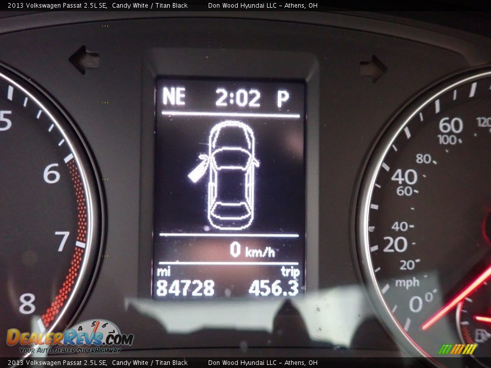 2013 Volkswagen Passat 2.5L SE Candy White / Titan Black Photo #27