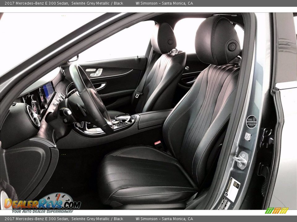 2017 Mercedes-Benz E 300 Sedan Selenite Grey Metallic / Black Photo #14