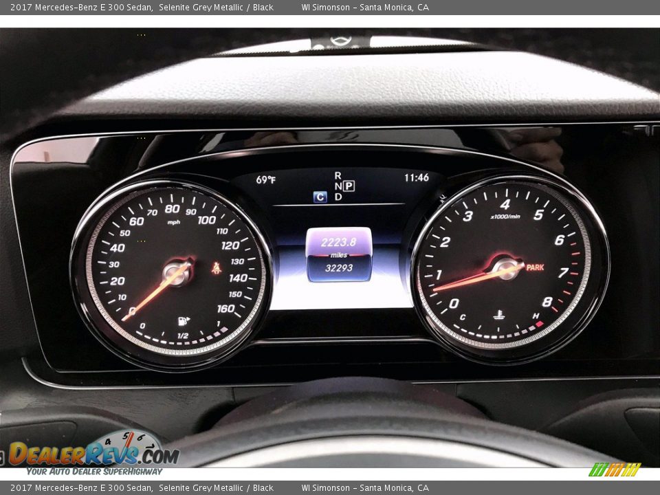2017 Mercedes-Benz E 300 Sedan Selenite Grey Metallic / Black Photo #20