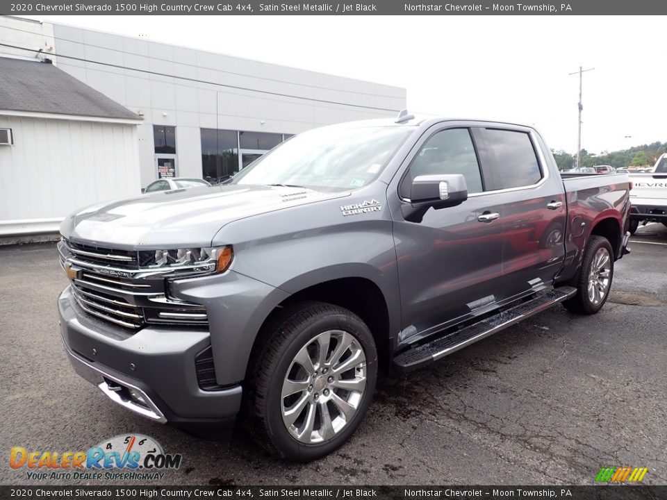 Front 3/4 View of 2020 Chevrolet Silverado 1500 High Country Crew Cab 4x4 Photo #1