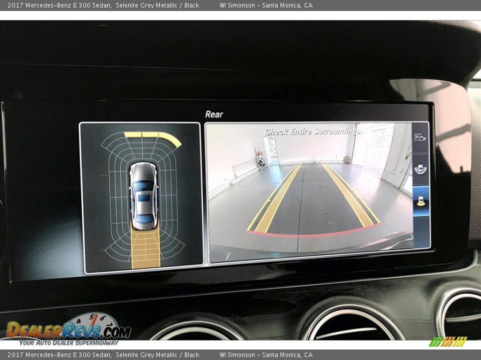 2017 Mercedes-Benz E 300 Sedan Selenite Grey Metallic / Black Photo #21